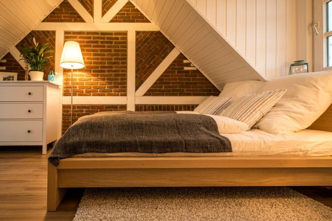 Deichkroenchen Ferienwohnung Altes Land Hamburg Jork Luaran gambar